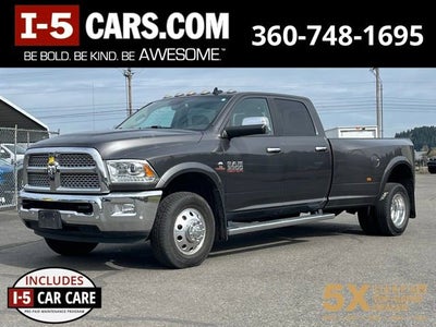 2018 RAM 3500 Laramie Crew Cab 4x4 8' Box