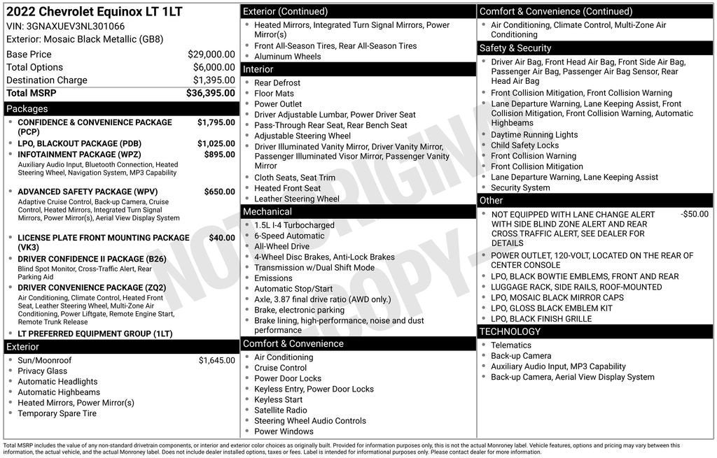 2022 Chevrolet Equinox LT