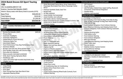 2024 Buick Encore GX Sport Touring