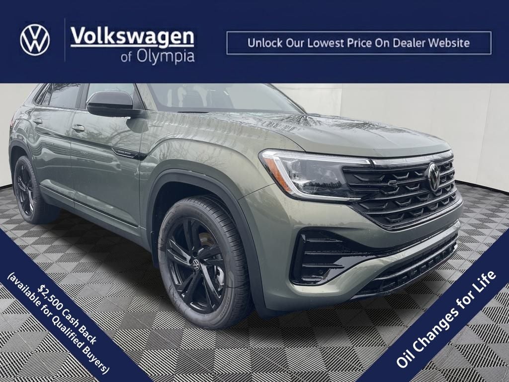 2026 Volkswagen Atlas Cross Sport 2.0T SEL R-Line Black