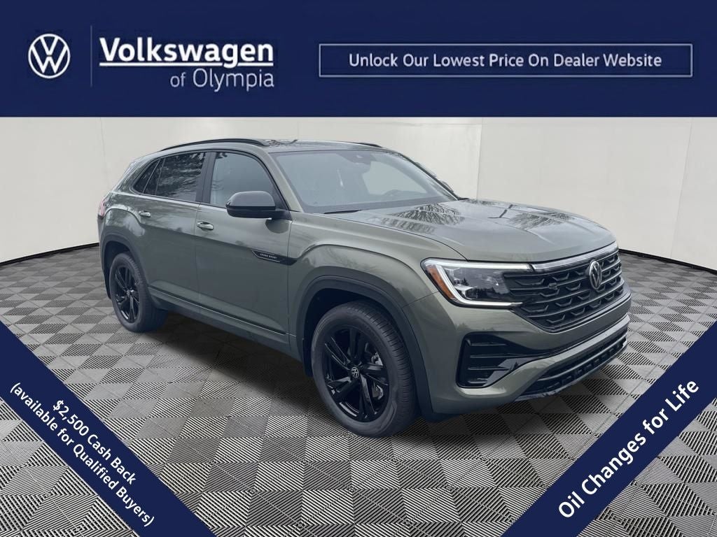 2026 Volkswagen Atlas Cross Sport 2.0T SEL R-Line Black