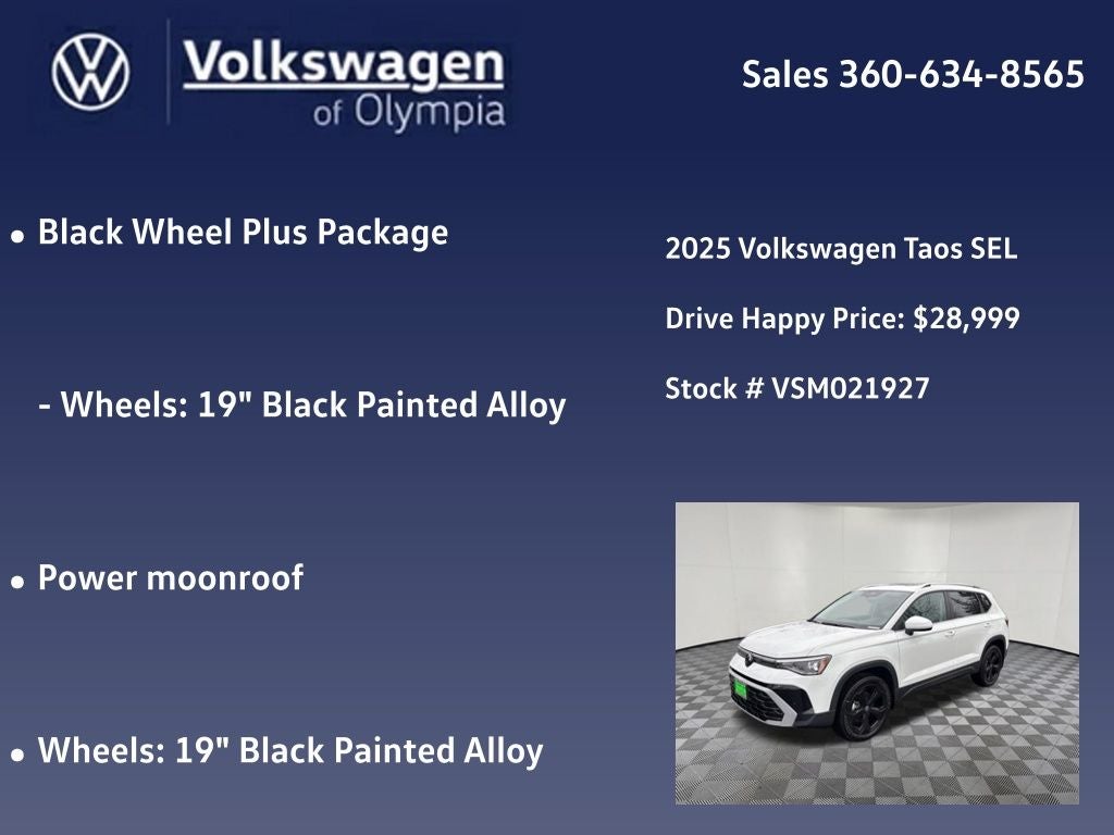 2025 Volkswagen Taos 1.5T SEL