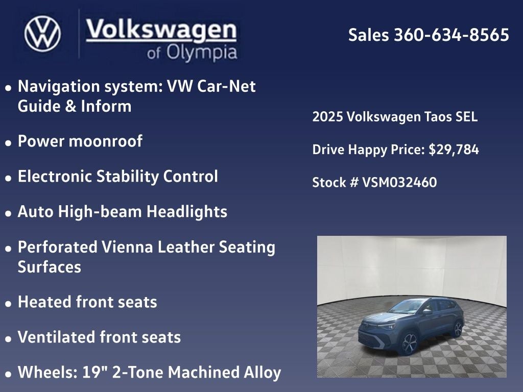 2025 Volkswagen Taos 1.5T SEL