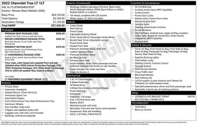 2022 Chevrolet Trax LT