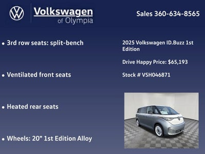2025 Volkswagen ID. Buzz 1st Edition