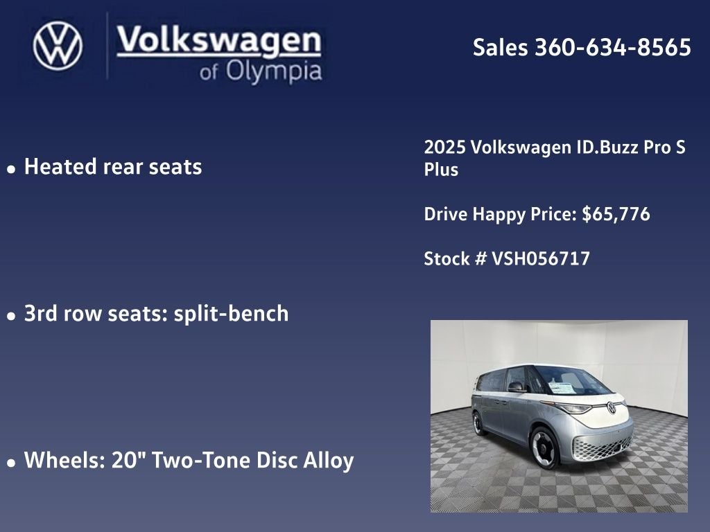 2025 Volkswagen ID. Buzz Pro S Plus