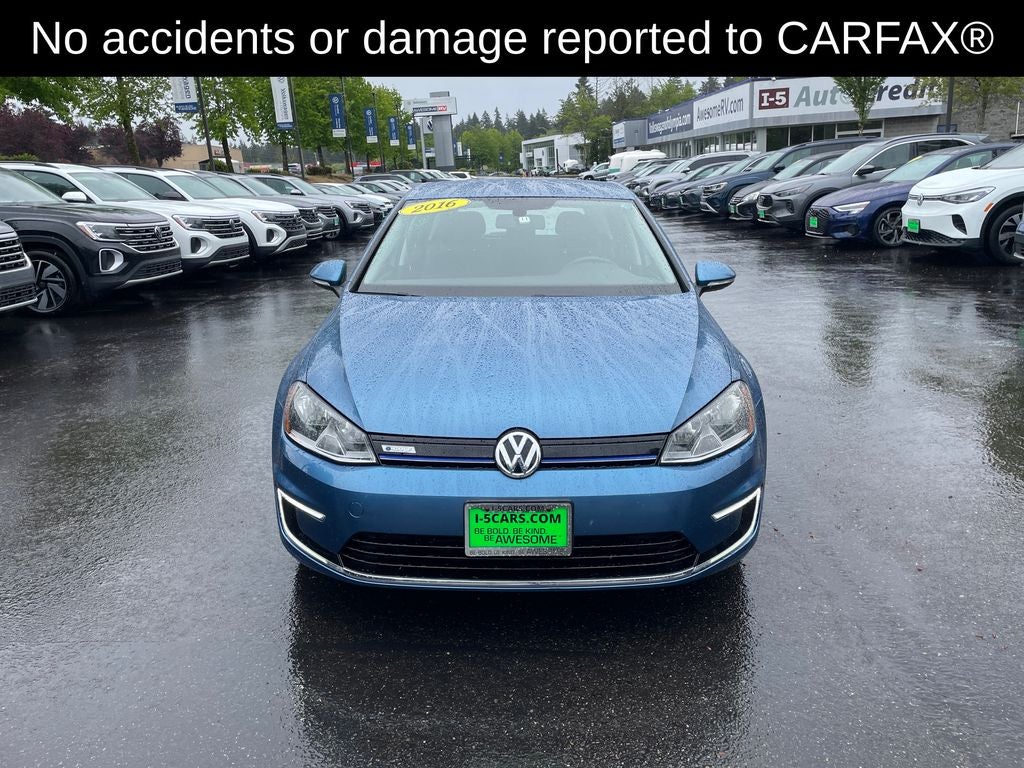 2016 Volkswagen e-Golf SE