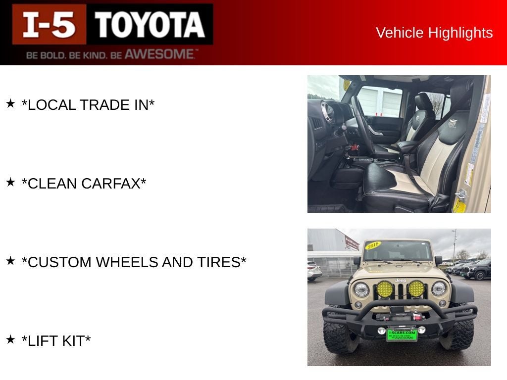 2018 Jeep Wrangler JK Unlimited Rubicon