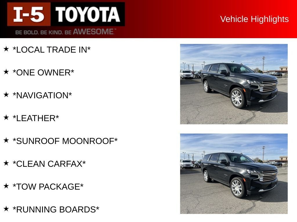 2021 Chevrolet Tahoe High Country