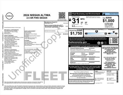 2024 Nissan Altima 2.5 SR