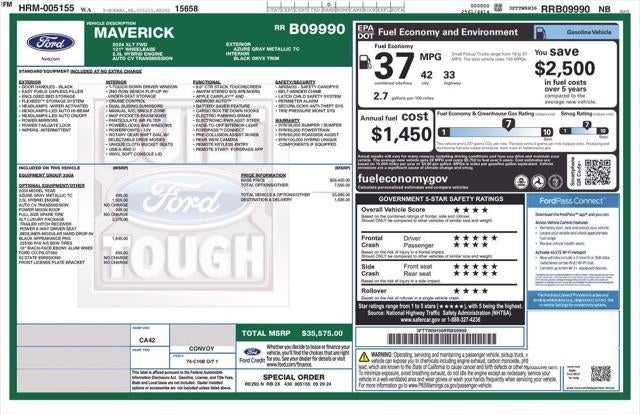 2024 Ford Maverick XLT
