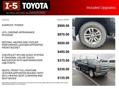 2015 Chevrolet Silverado 1500 LTZ 1LZ