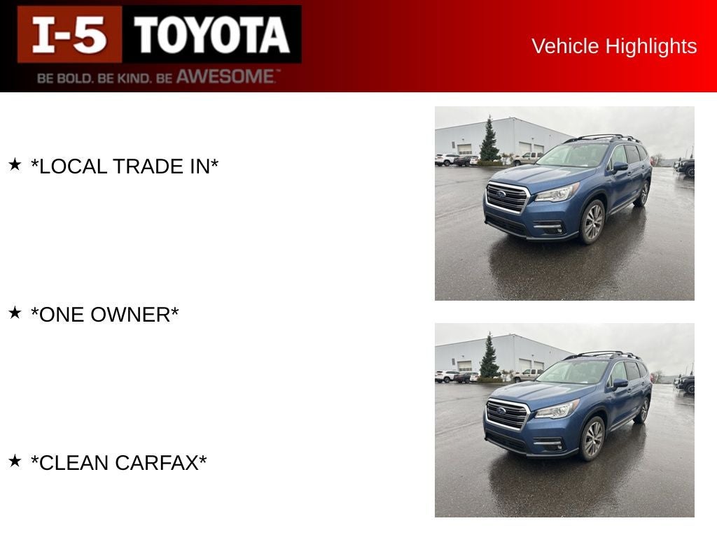 2022 Subaru Ascent Limited