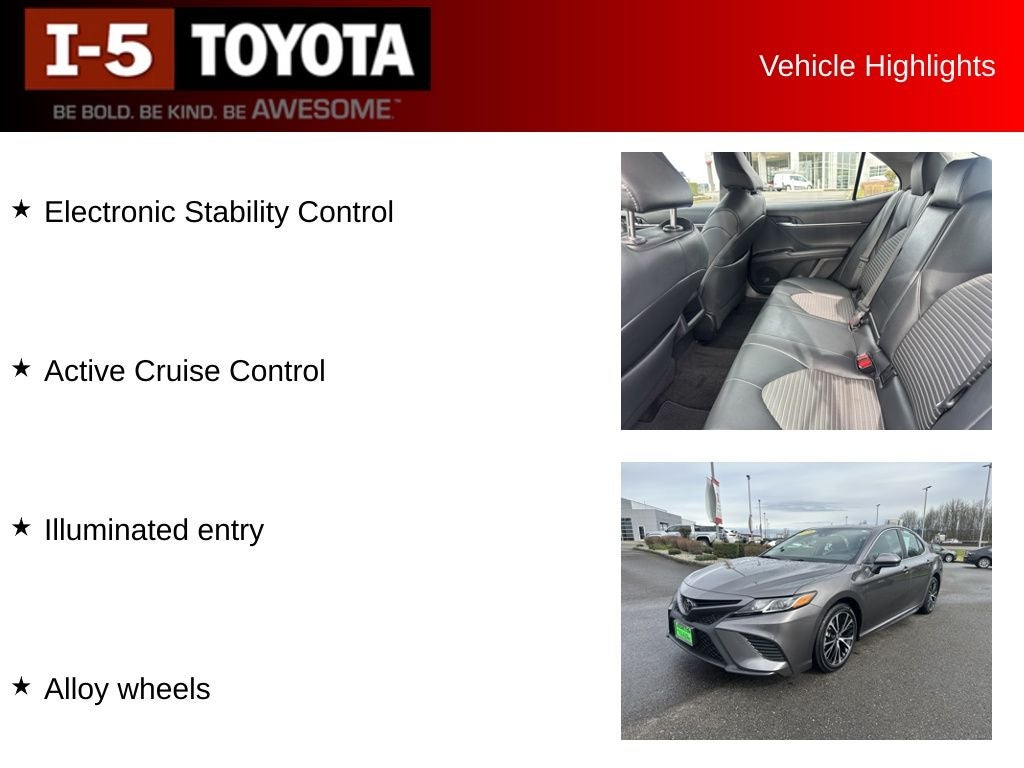 2019 Toyota Camry SE
