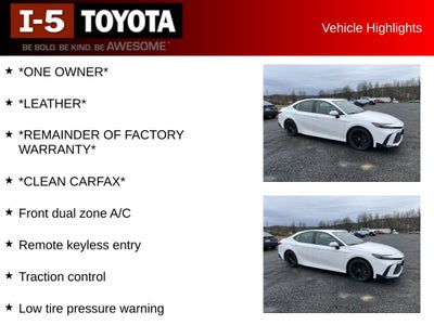 2025 Toyota Camry SE