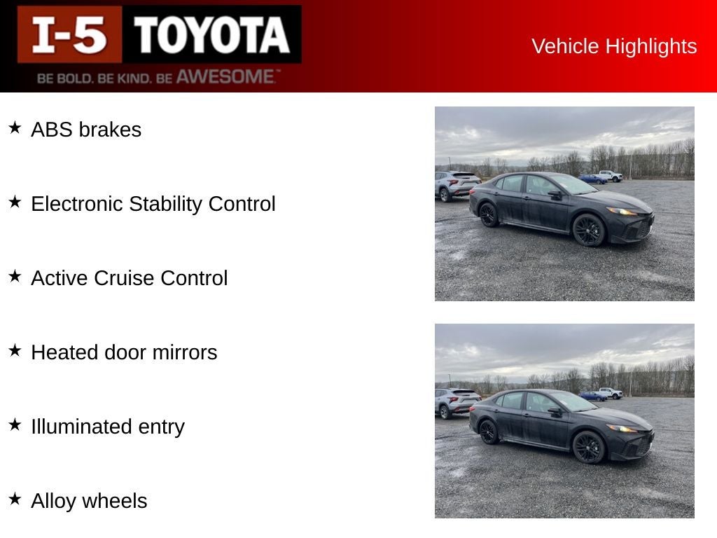 2025 Toyota Camry SE