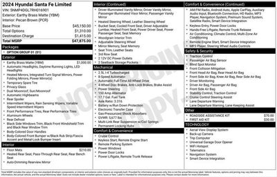 2024 Hyundai Santa Fe Limited