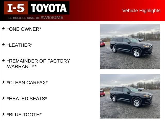 2025 Toyota Grand Highlander XLE