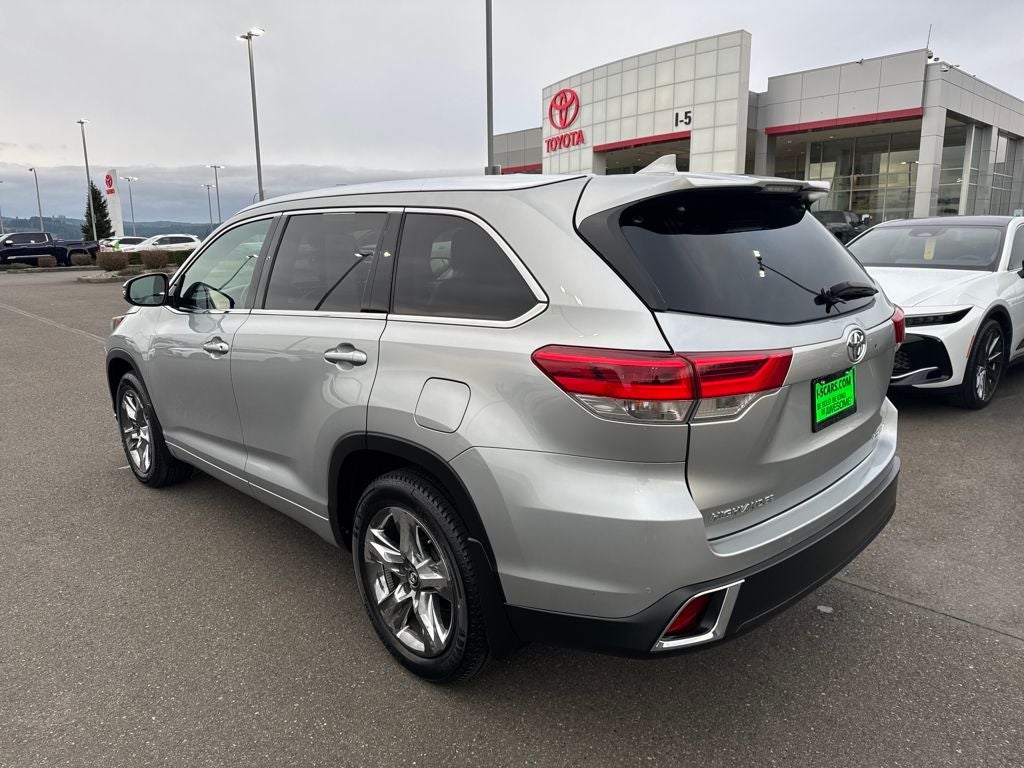 2018 Toyota Highlander Limited Platinum