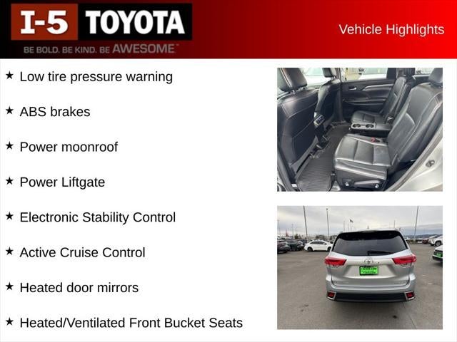 2018 Toyota Highlander Limited Platinum