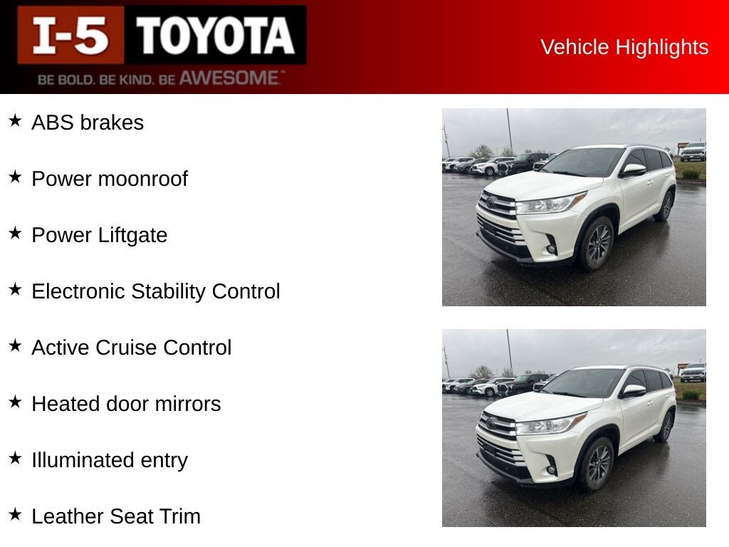 2018 Toyota Highlander XLE