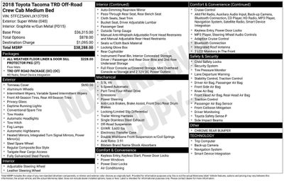 2018 Toyota Tacoma SR5 V6