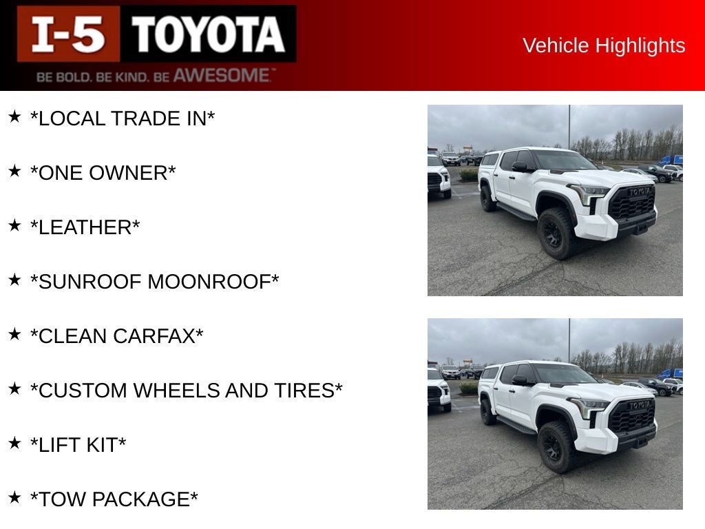 2023 Toyota Tundra Hybrid TRD Pro