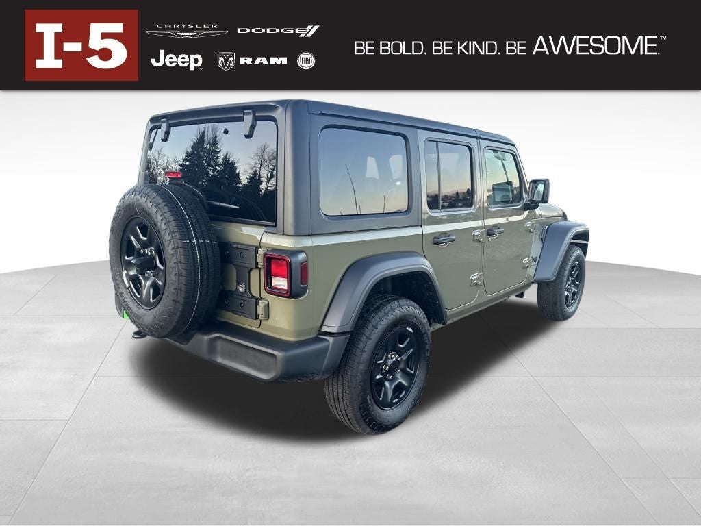 2025 Jeep Wrangler WRANGLER 4-DOOR SPORT