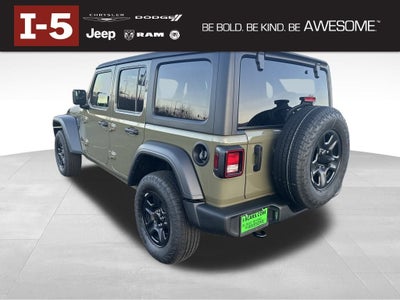 2025 Jeep Wrangler WRANGLER 4-DOOR SPORT