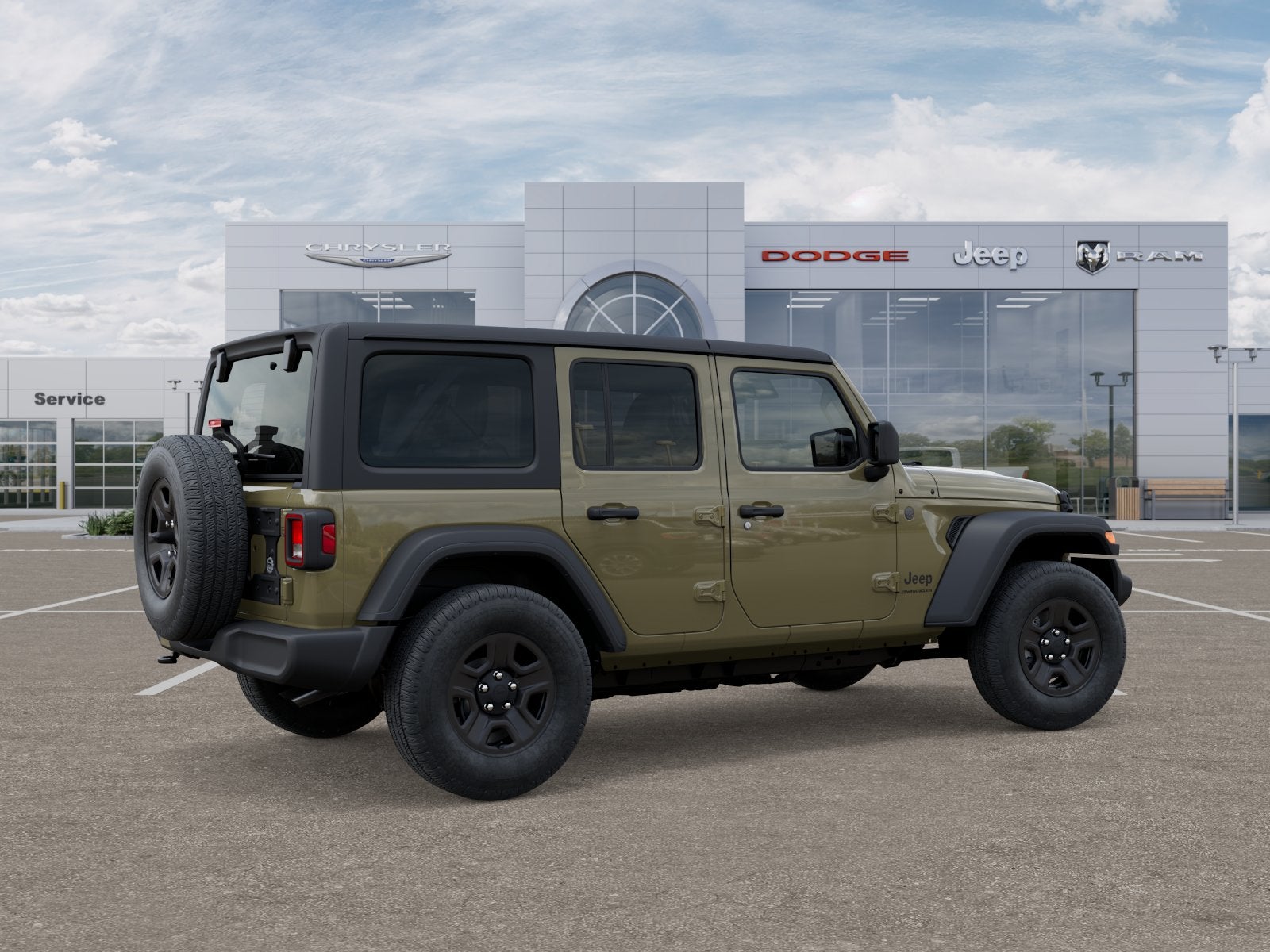 2025 Jeep Wrangler WRANGLER 4-DOOR SPORT
