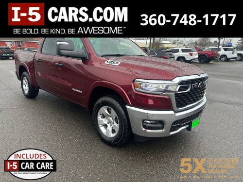 2025 RAM 1500 Big Horn Crew Cab 4x4 5'7' Box