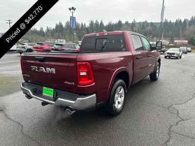 2025 RAM 1500 Big Horn Crew Cab 4x4 5'7' Box