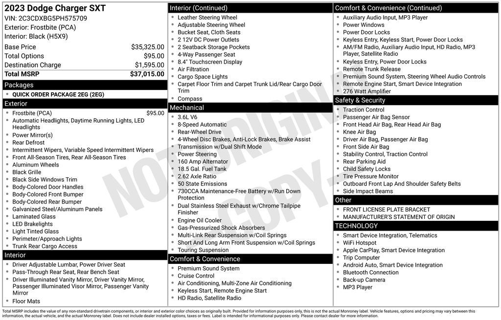 2023 Dodge Charger SXT
