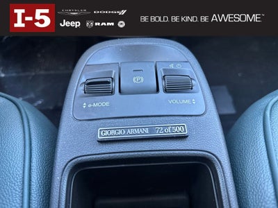 2025 FIAT FIAT 500e GIORGIO ARMANI Collector's Edition