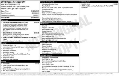 2008 Dodge Avenger SXT