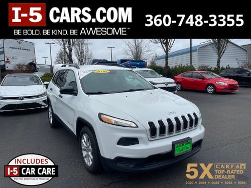 2016 Jeep Cherokee Sport