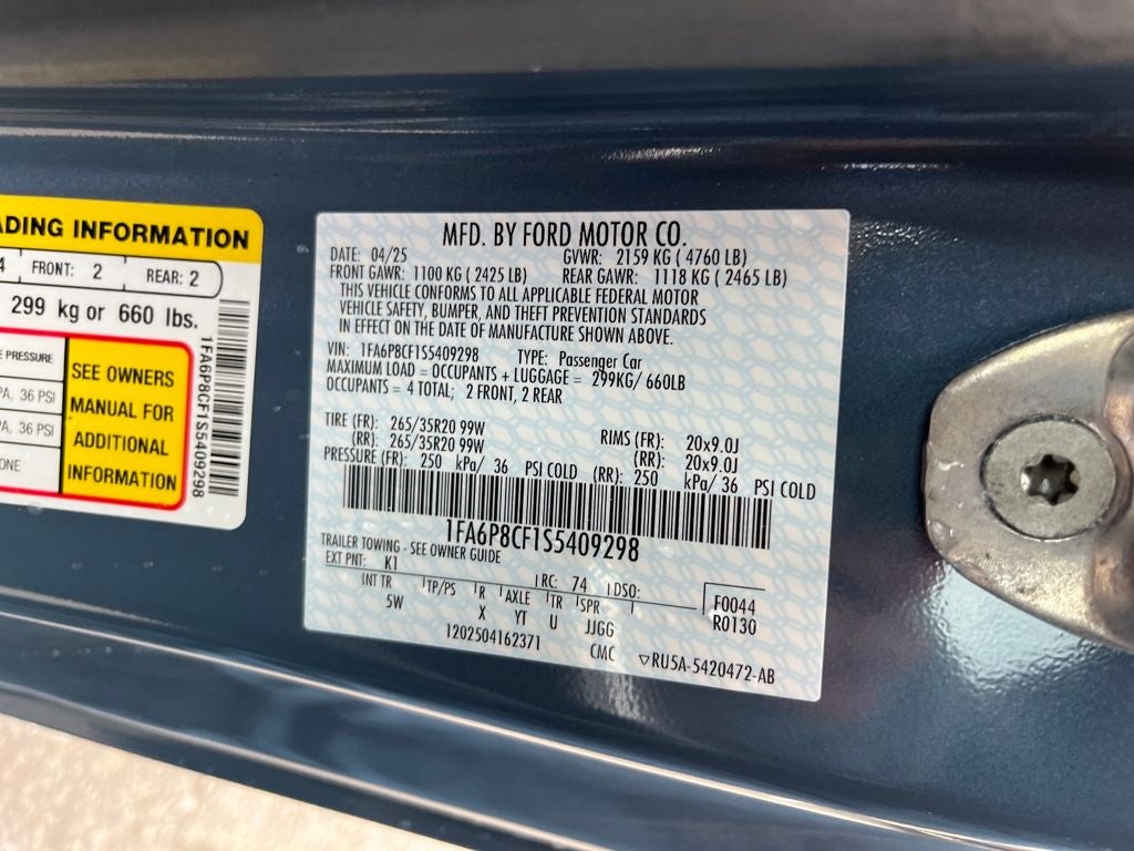 2025 Ford Mustang GT Premium