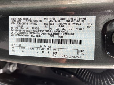 2026 Ford F-350SD F-350® XLT