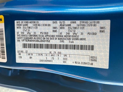 2025 Ford Ranger XLT