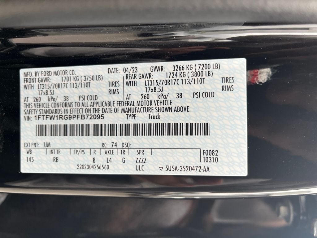 2023 Ford F-150 Raptor