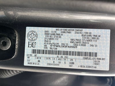 2025 Ford F-150 Lariat