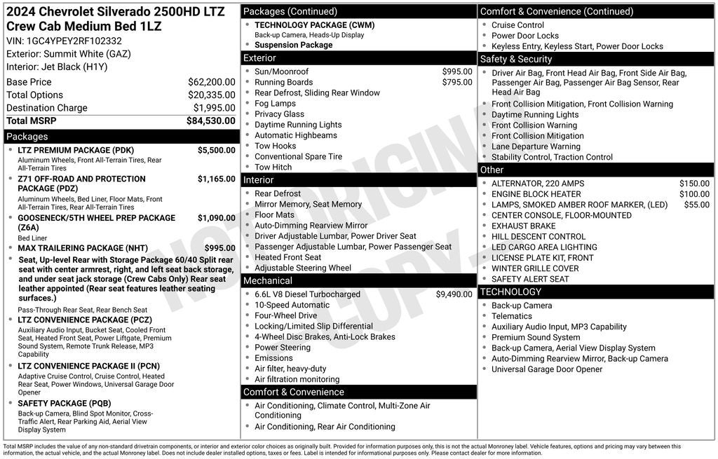 2024 Chevrolet Silverado 2500HD LTZ