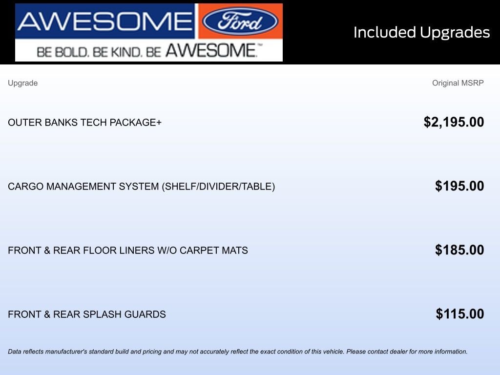 2025 Ford Bronco Sport Outer Banks