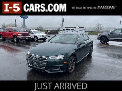 2018 Audi A4 2.0T ultra Premium FrontTrak